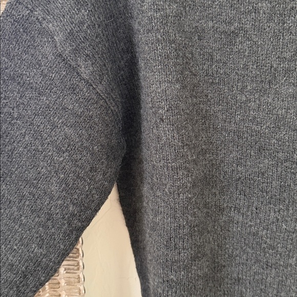 Anthropologie Charcoal Cowl Neck Sweater - Picture 3 of 4